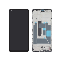 Ecrã completo preto Realme 9 4G (com chassis) (Relife)