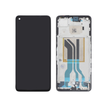 Ecrã completo preto Realme GT 2 (com chassis) (Relife)