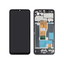 Ecrã completo preto Realme C33 (com chassis)