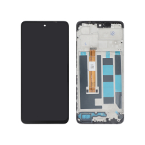 Ecrã completo preto Realme C55 (com chassis) (Relife)
