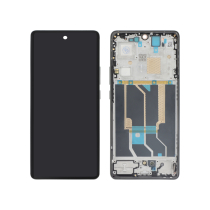 Ecrã completo preto Realme GT 6/GT 6T (com chassis) (Relife)