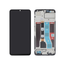 Ecrã completo preto Realme Note 50 (com chassis)