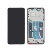 Ecrã completo preto Realme 12 Pro/12 Pro+ (com chassis) (Relife)