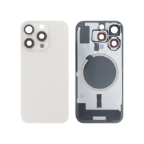 Vidro traseiro titânio areia  iPhone 16 Pro (com MagSafe) (sem logótipo)