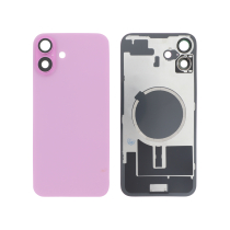 Vidro traseiro rosa iPhone 16 Plus (com MagSafe) (sem logótipo)