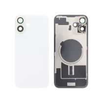 Vidro traseiro branco iPhone 16 Plus (com MagSafe) (sem logótipo)