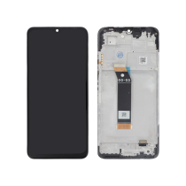 Ecrã completo preto Poco M4 5G (com chassis)