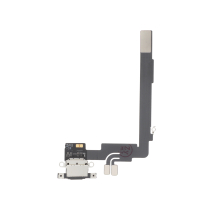Conector de carga titânio preto iPhone 16 Pro Max