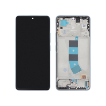 Ecrã completo azul OLED Redmi Note 13 4G (com chassis)