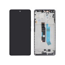 Ecrã completo preto Redmi Note 14 Pro 4G (com chassis) (ReLife)