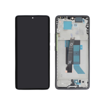 Ecrã completo preto Redmi Note 14 Pro 5G (com chassis) (ReLife)