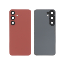 Vidro traseiro vermelho coral Galaxy S25+ (S936B) (sem logótipo)