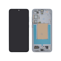 Ecrã completo prateado escuro Galaxy S25+ (S936B) (com chassis) (Relife)