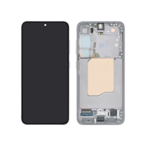 Ecrã completo rosa-dourado Galaxy S25 (S931B) (com chassis) (Relife)