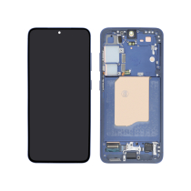 Ecrã completo azul-noite Galaxy S25 (S931B) (com chassis) (Relife)