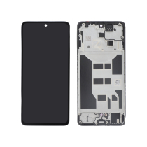 Ecrã completo preto Oppo Reno12 F 4G/5G OLED (com chassis)