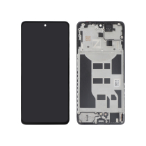 Ecrã completo preto Oppo Reno12 FS 5G (com chassis) (ReLife)