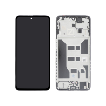 Ecrã completo preto Oppo Reno12 FS 5G OLED (com chassis)