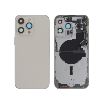 Chassis completo dourado iPhone 14 Pro Max (com MagSafe) (sem logótipo)