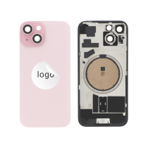 Vidro traseiro rosa iPhone 15 (Pulled A)