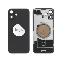 Vidro traseiro preto iPhone 16 Plus (Pulled A)