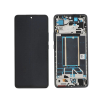 Ecrã completo OLED grafite Oppo Reno13 FS 5G/Reno 13 F 5G (com chassis)