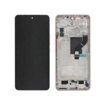 Ecrã completo rosa Xiaomi 12 Lite (com chassis) (ReLife)