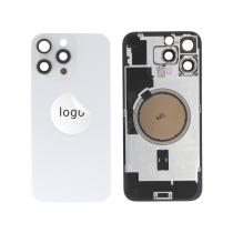 Vidro traseiro titânio branco iPhone 16 Pro Max (Pulled B)