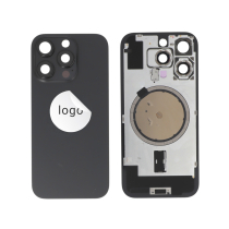 Vidro traseiro titânio preto iPhone 16 Pro (Pulled B)