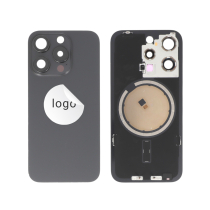 Vidro traseiro titânio preto iPhone 15 Pro (Pulled B)