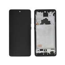 Ecrã completo Incell preto Galaxy A72 (A725F) (com chassis)