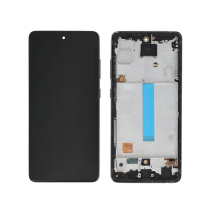 Ecrã completo Incell preto Galaxy A52S 5G (A528B) (com chassis)
