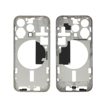 Chassis central titânio branco iPhone 15 Pro (Pulled A)