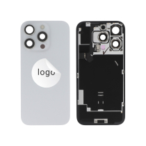 Vidro traseiro completo titânio branco iPhone 16 Pro (Pulled A)