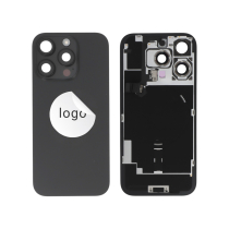 Vidro traseiro completo titânio preto iPhone 16 Pro (Pulled A)