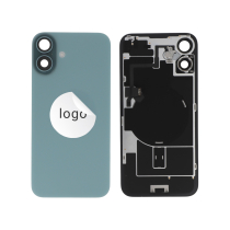 Vidro traseiro completo verde-azulado iPhone 16 Plus (Pulled A)