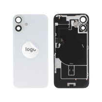 Vidro traseiro completo branco iPhone 16 Plus (Pulled A)