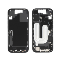 Chassis central preto iPhone 17 (com componentes) (Pulled A)
