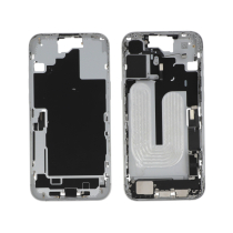 Chassis central branco iPhone 16 Plus (com componentes) (Pulled A)