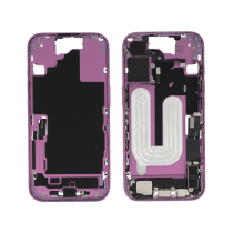 Chassis central rosa iPhone 16 (com componentes) (Pulled A)