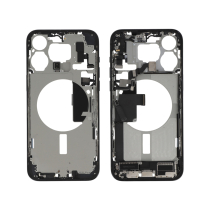 Chassis central titânio azul iPhone 15 Pro Max (com componentes) (Pulled A)