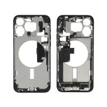 Chassis central titânio preto iPhone 15 Pro Max (com componentes) (Pulled A)