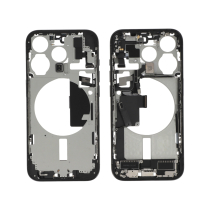 Chassis central titânio preto iPhone 15 Pro (com componentes) (Pulled A)