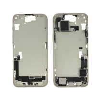 Chassis central amarelo iPhone 15 Plus (com componentes) (Pulled A)