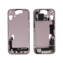 Chassis central rosa iPhone 15 (com componentes) (Pulled A)
