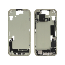 Chassis central amarelo iPhone 15 (com componentes) (Pulled A)