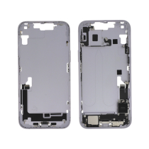 Chassis central violeta iPhone 14 Plus (com componentes) (Pulled A)