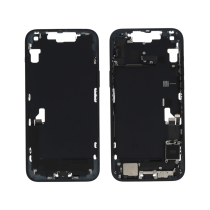 Chassis central meia-noite iPhone 14 Plus (com componentes) (Pulled A)