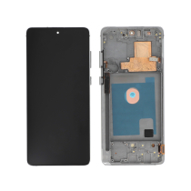 Ecrã completo prateado OLED Galaxy Note 10 Lite (N770F)