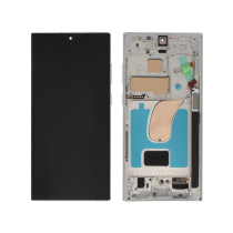Ecrã completo creme Galaxy S23 Ultra (S918) (Soft OLED)